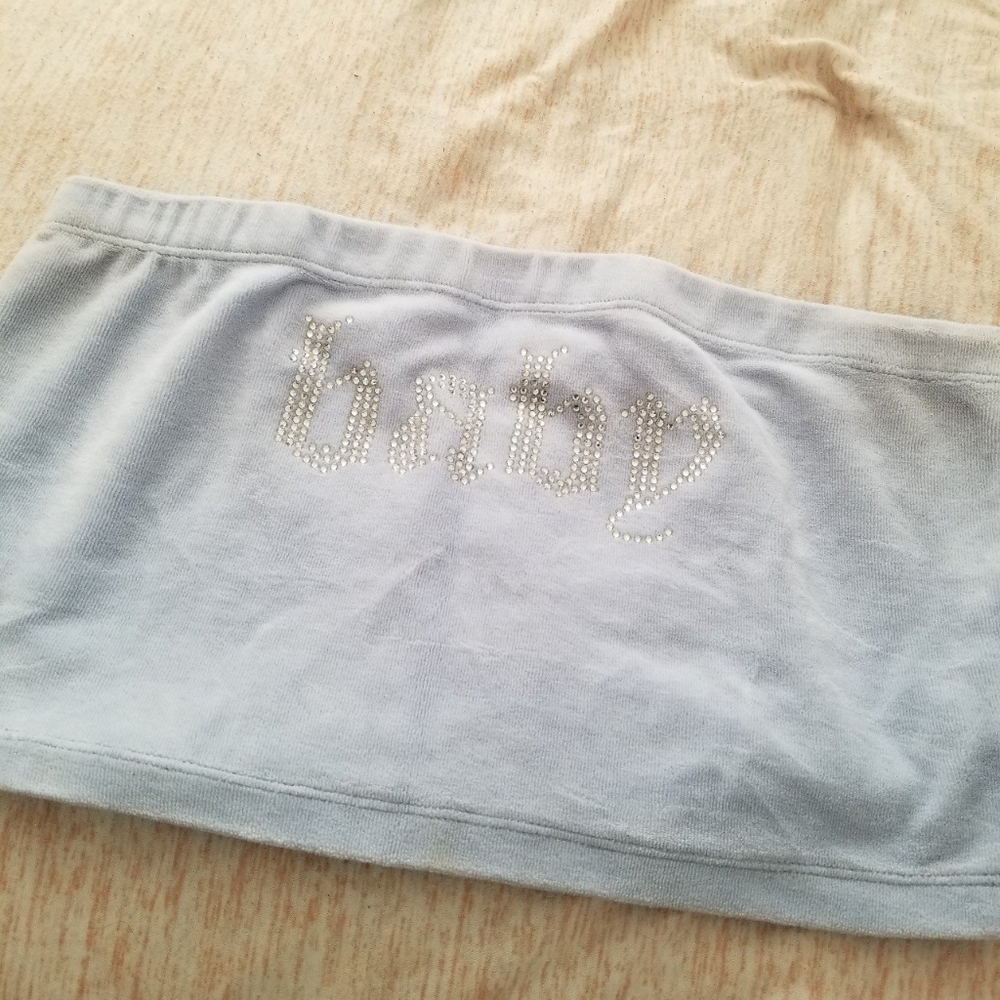 Baby Blue Forever 21 Tube Top